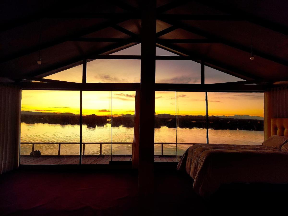 Puno Habitación Vista al Lago Exterior foto