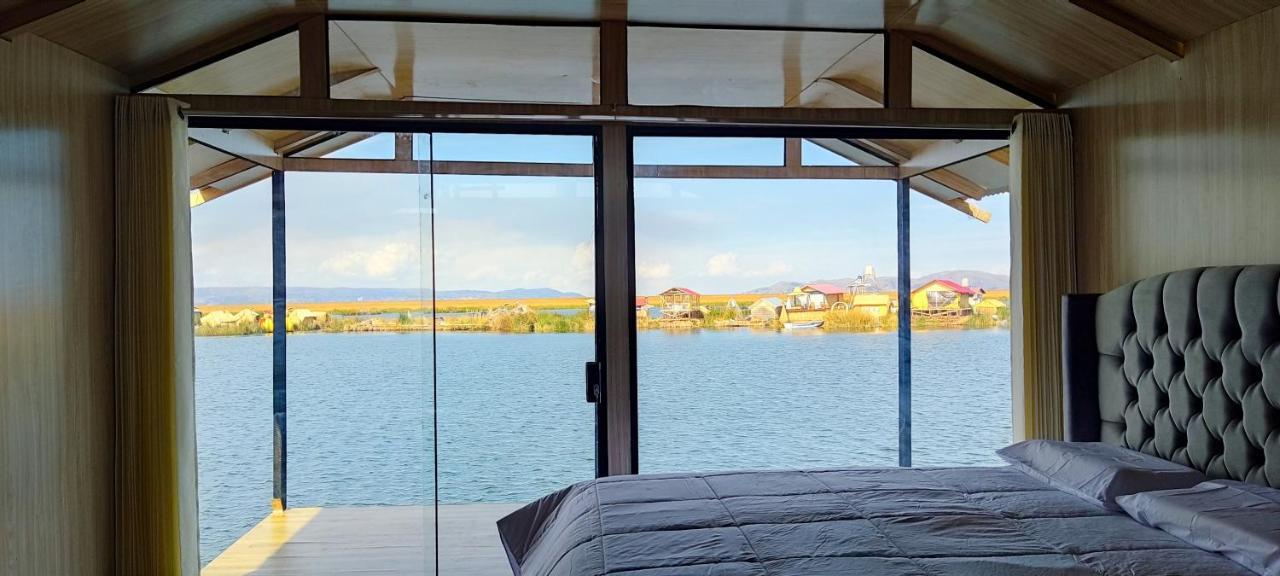 Puno Habitación Vista al Lago Exterior foto