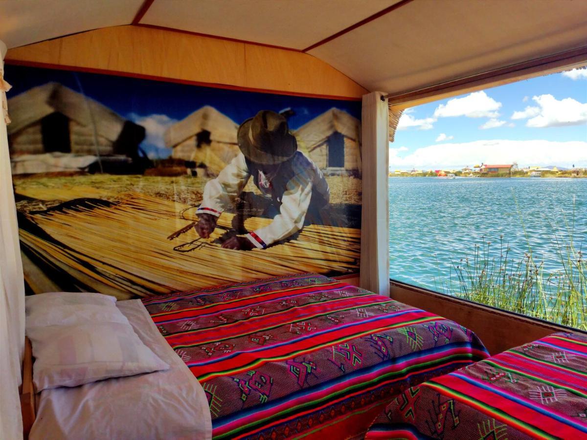 Puno Habitación Vista al Lago Exterior foto