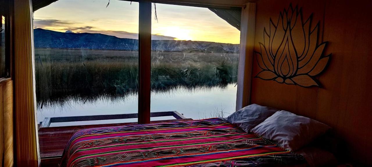 Puno Habitación Vista al Lago Exterior foto