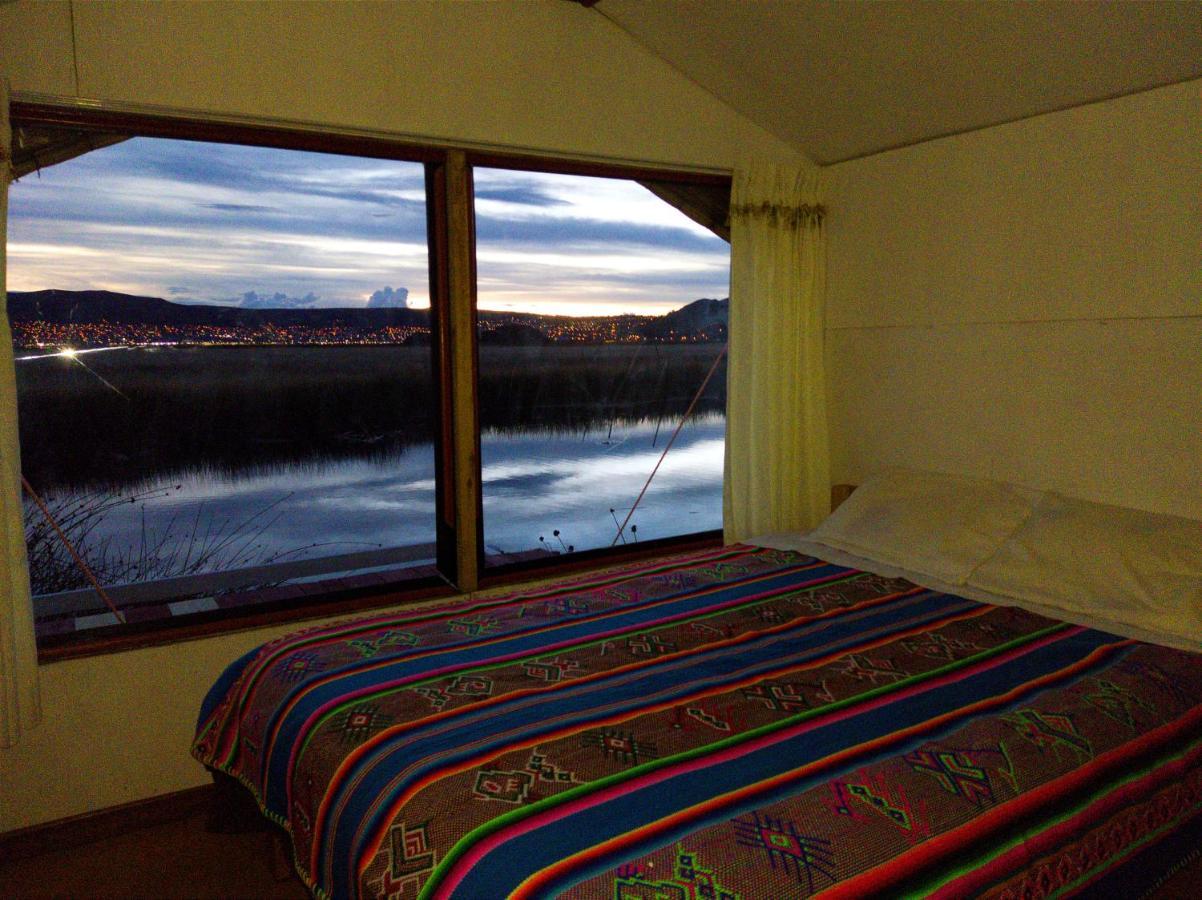 Puno Habitación Vista al Lago Exterior foto