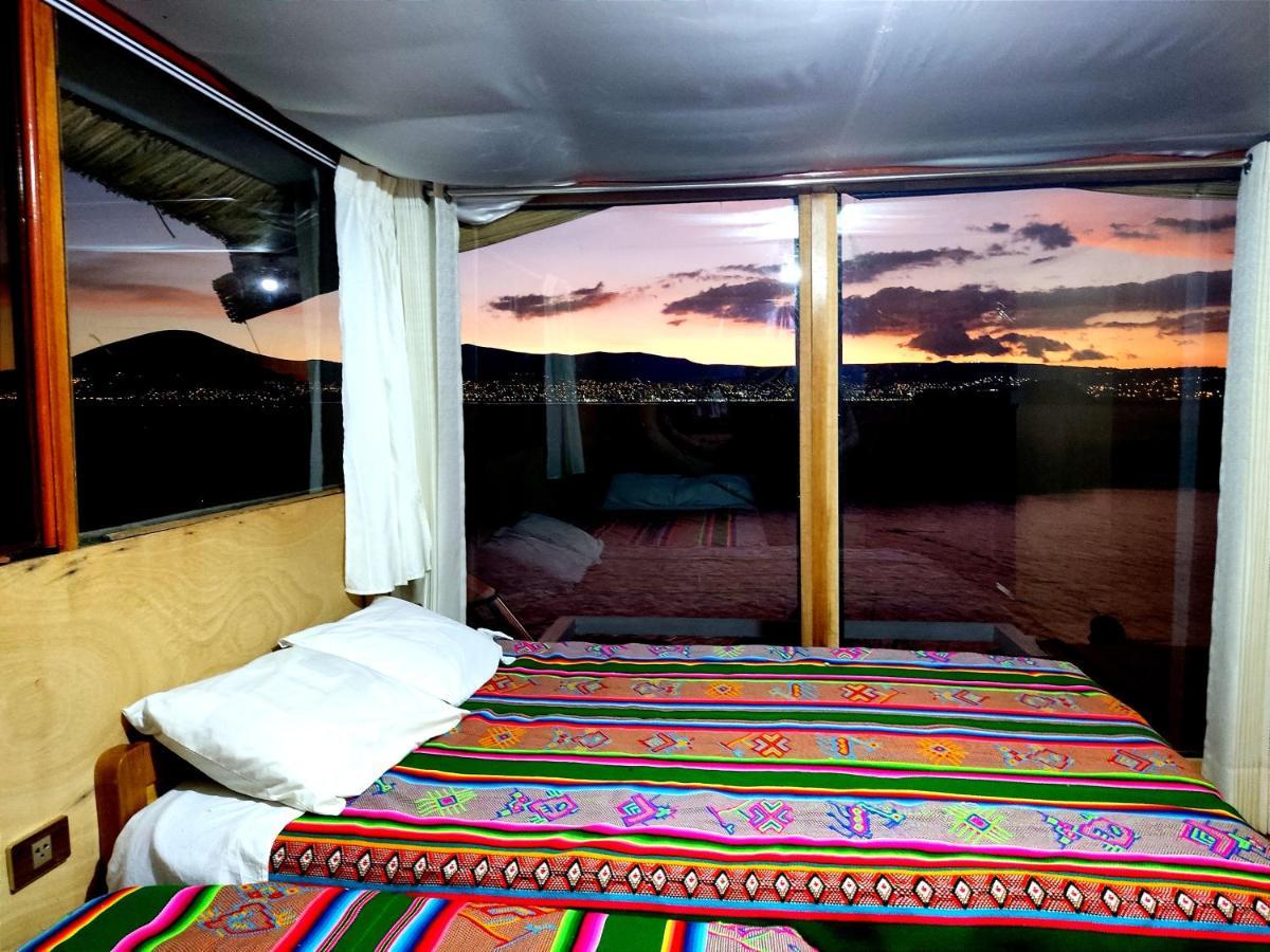 Puno Habitación Vista al Lago Exterior foto