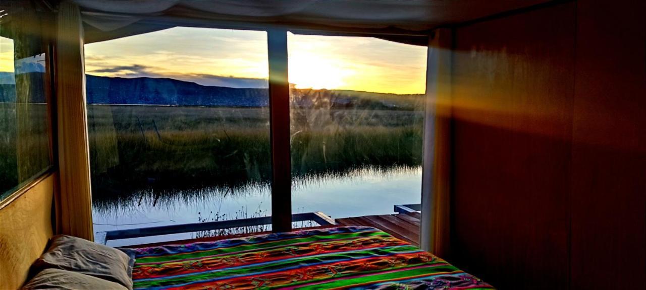 Puno Habitación Vista al Lago Exterior foto